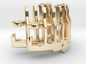 Lukyanov Oggdo Killer - Master Part4 in 14k Gold Plated Brass