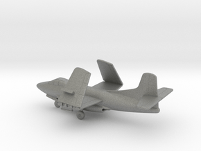 Douglas F3D Skyknight (folded wings) in Gray PA12: 1:200