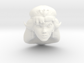 Elmora Head Classics in White Processed Versatile Plastic