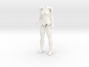 Catra Full Body(No Head)  VINTAGE in White Processed Versatile Plastic