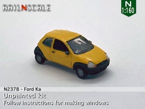 Ford Ka (N 1:160) in Tan Fine Detail Plastic