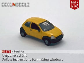 Ford Ka (British N 1:148) in Tan Fine Detail Plastic