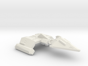 3788 Scale Neo-Tholian X-Ship Large Heavy Cruiser in White Natural Versatile Plastic