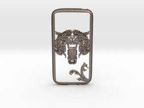 FLYHIGH: Tory Tiger Galaxy S4 Case in Polished Bronzed Silver Steel