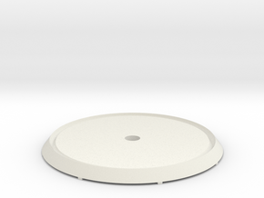 Martlet 1:4 scale backplate in White Natural Versatile Plastic