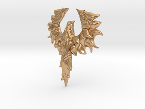 Phoenix of Life (Small) in Natural Bronze