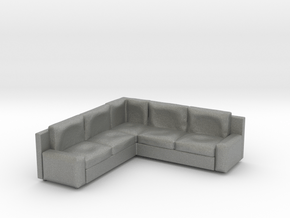 Corner Sofa 1/87 in Gray PA12