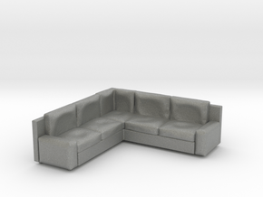 Corner Sofa 1/64 in Gray PA12