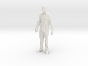 Printle D Homme 018 S - 1/24 in White Natural Versatile Plastic