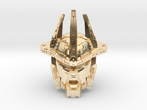 Great Mask of Creation (axle) [Canon] in 14K Yellow Gold