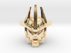 Great Mask of Creation (axle) (smooth) [Canon] in 14K Yellow Gold