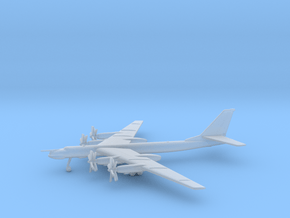 Tupolev Tu-95MS Bear-H in Smooth Fine Detail Plastic: 1:700