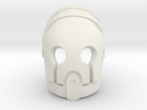 Great Mask of Rebounding in White Natural Versatile Plastic