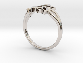 Lotus ring in Platinum: 5.5 / 50.25