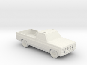 1975 Chevrolet C-10 1:160 Scale in White Natural Versatile Plastic