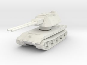 Flakpanzer E-100 1/100 in White Natural Versatile Plastic