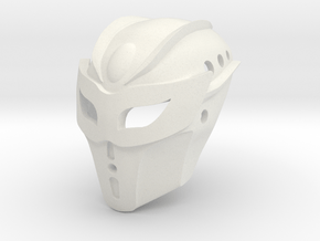 Kanohi Ekore, Mask of Intangibility (Toa Tuyet) in White Premium Versatile Plastic