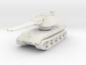 Flakpanzer E-100 1/160 in White Natural Versatile Plastic