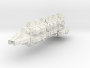 Klingon Military Freighter 1/1000 in White Natural Versatile Plastic