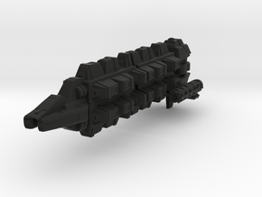 Klingon Military Freighter 1/1000 in Black Premium Versatile Plastic