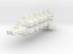 Cardassian Military Freighter 1/3788 Attack Wing in White Natural Versatile Plastic