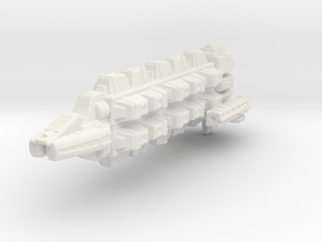 Klingon Military Freighter 1/3788 Attack Wing in White Natural Versatile Plastic