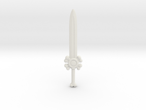 Skeletor's Filmation Sword Origins/Vintage in White Natural Versatile Plastic