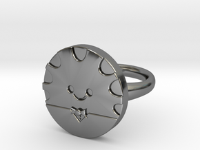 Peppermint Butler Ring (Small) in Fine Detail Polished Silver