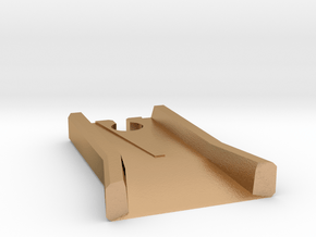 Thomas Minis Brio to Floor Track Adapter in Natural Bronze