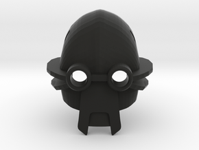 Great Mask of Sensory Aptitude in Black Premium Versatile Plastic