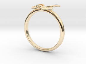 Butterfly Ring in 14K Yellow Gold: 5 / 49