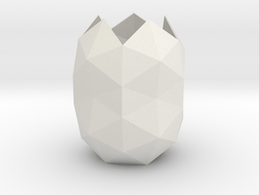 gmtrx lawal pentakis dodecahedron cocoon design in White Natural Versatile Plastic