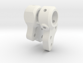 Lower link mounts - 10mm hole_V2 in White Natural Versatile Plastic