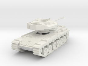 MG144-UK02 Centurion Mk 5 MBT (no skirts) in White Natural Versatile Plastic