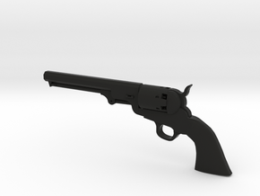 1/18 scale  Colt 1851 Navy Revolver in Black Natural Versatile Plastic