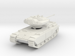 MG144-UK04 Centurion Mk 3 MBT (skirts) in White Natural Versatile Plastic