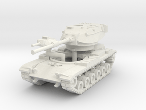 MG144-US02A M60A1 MBT in White Natural Versatile Plastic