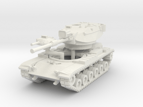 MG144-US02B M60A1 MBT (Searchlight) in White Natural Versatile Plastic