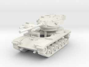 MG144-US02C M60A1 MBT (Smoke) in White Natural Versatile Plastic