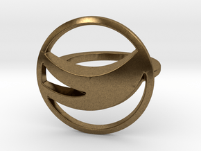 Globemed Ring, Original  in Natural Bronze