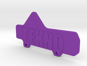 Mud guard V1 for Tekno ET48 2.0 in Purple Processed Versatile Plastic