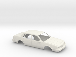1/24 1987 Oldsmobile Cutlass Ciera Sedan Shell in White Natural Versatile Plastic