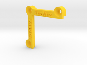 FuzNuz Stall Mirror Holder in Yellow Processed Versatile Plastic