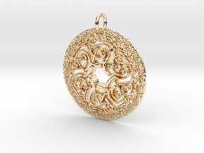 Creator Pendant in 14K Yellow Gold