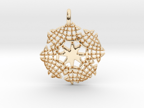 Creator Pendant in 14K Yellow Gold