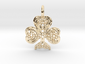 Creator Pendant in 14K Yellow Gold