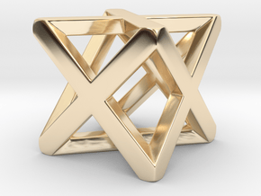 Star 3D in 14K Yellow Gold