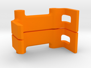 lipo tray light for Losi Lasernut U4 - lowest cog in Orange Processed Versatile Plastic