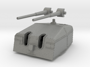 1/72 DKM 15cm/55 (5.9inch) SK C/28 Twin Mount in Gray PA12