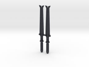 Electrobatons 1:6 scale in Black PA12